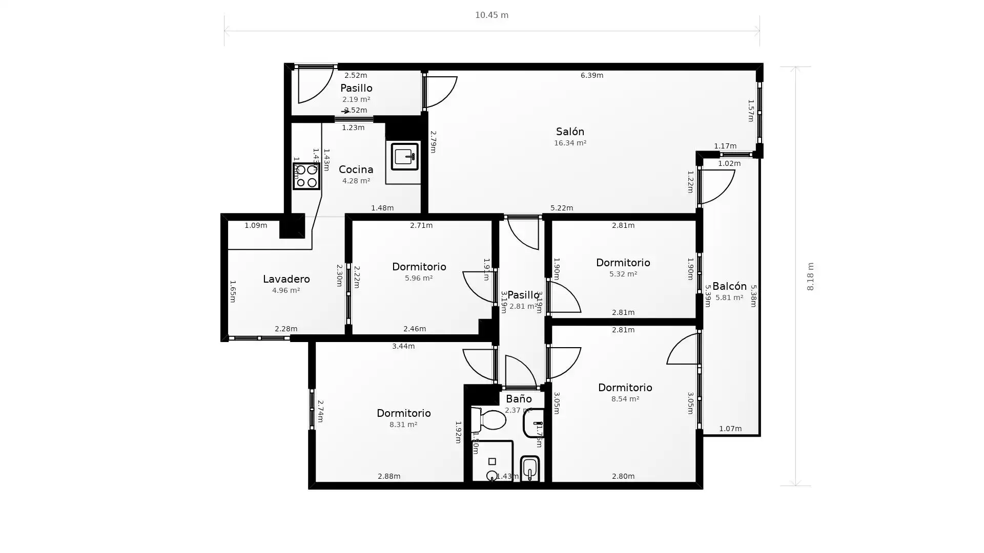 Piso en venta en Pineda de Mar con Piscina y Balcón