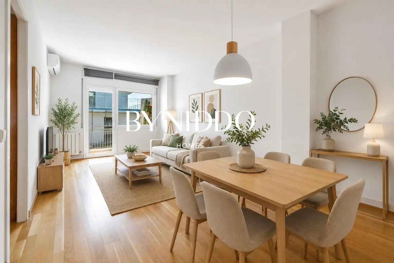 Exterior view of Flat for sale in Sant Cugat del Vallès  with Air Conditioner, Heating and Parquet flooring