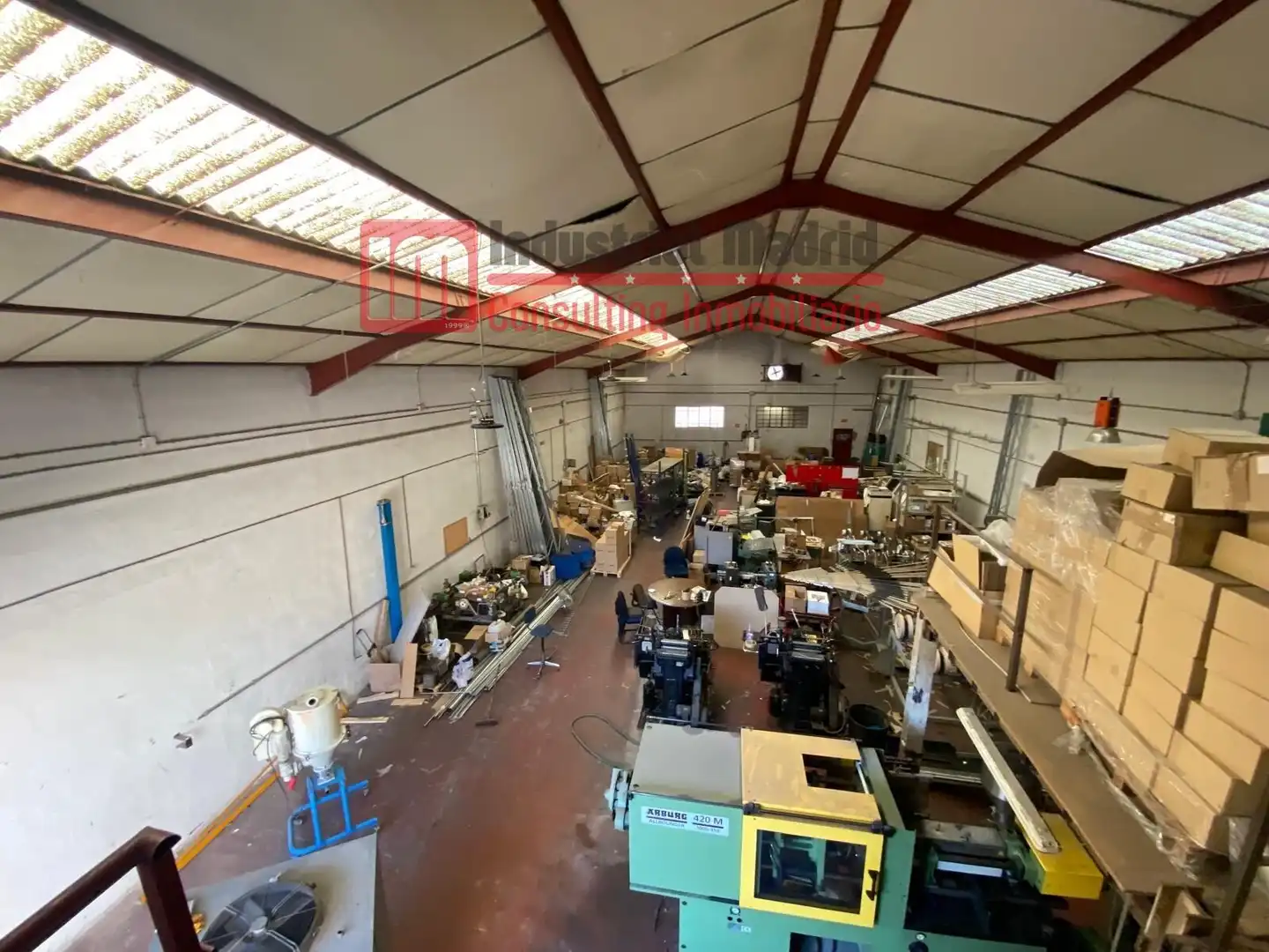 Nau industrial de lloguer en Arganda del Rey