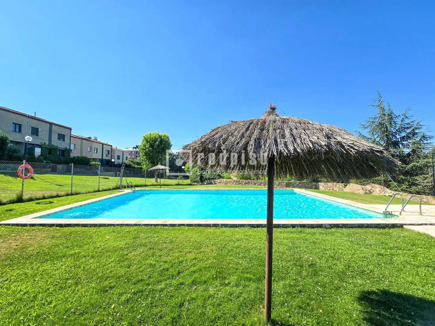 Piscina de Casa o xalet en venda en Collado Villalba amb Calefacció, Jardí privat i Terrassa