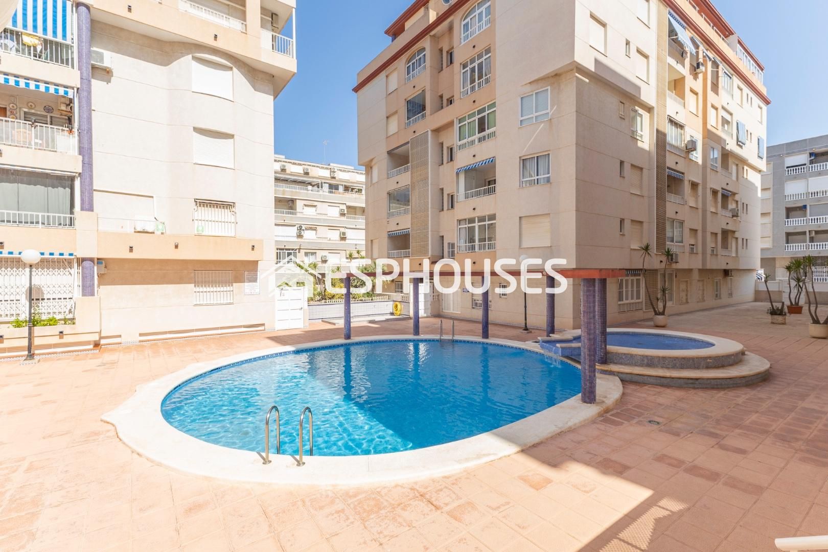 Swimming pool of Attic for sale in Guardamar del Segura  with Air Conditioner, Terrace and Storage room