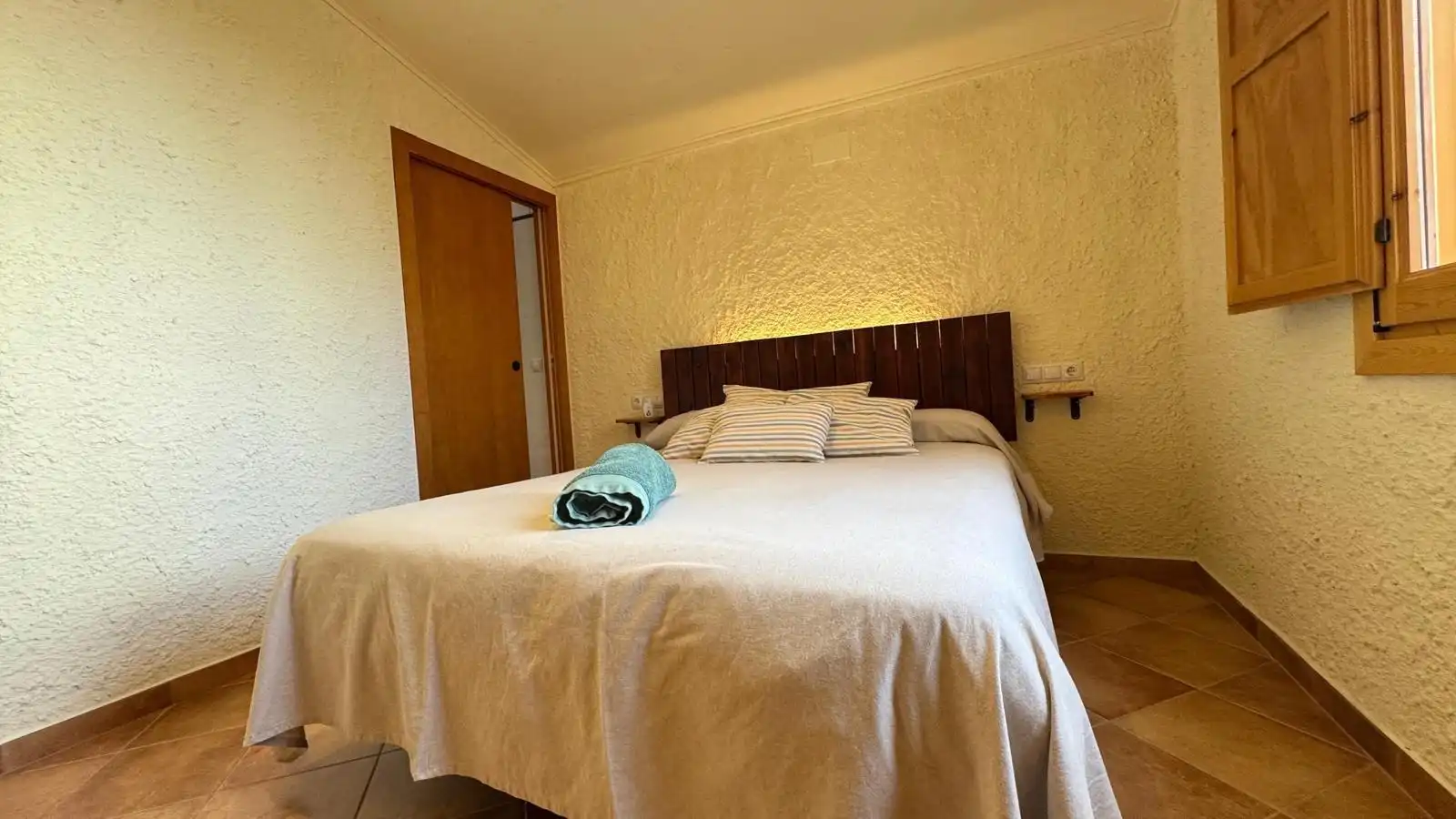 Dormitori de Casa o xalet de lloguer en Sant Martí Sarroca amb Jardí privat, Terrassa i Piscina