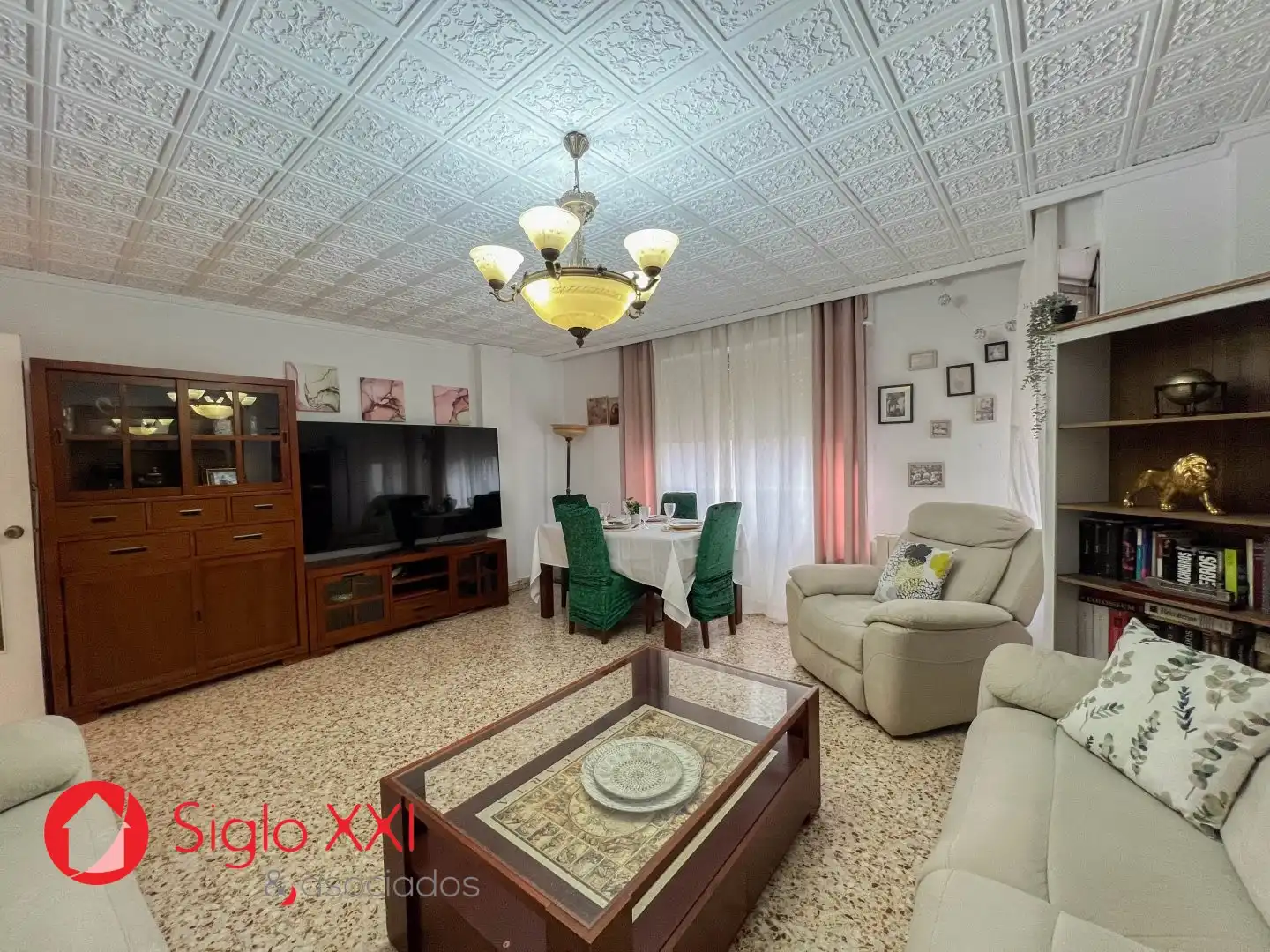 Living room of Flat for sale in Almazora / Almassora  with Furnished