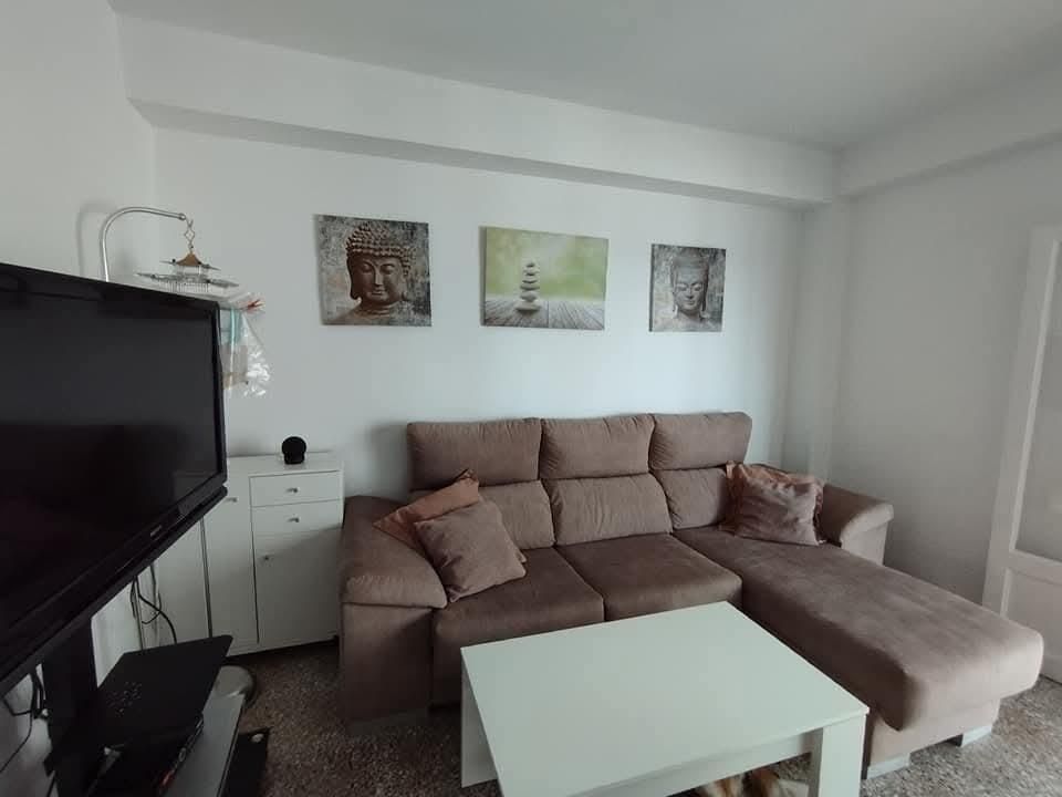 Sala de estar de Apartamento en venta en Tavernes de la Valldigna con Terraza