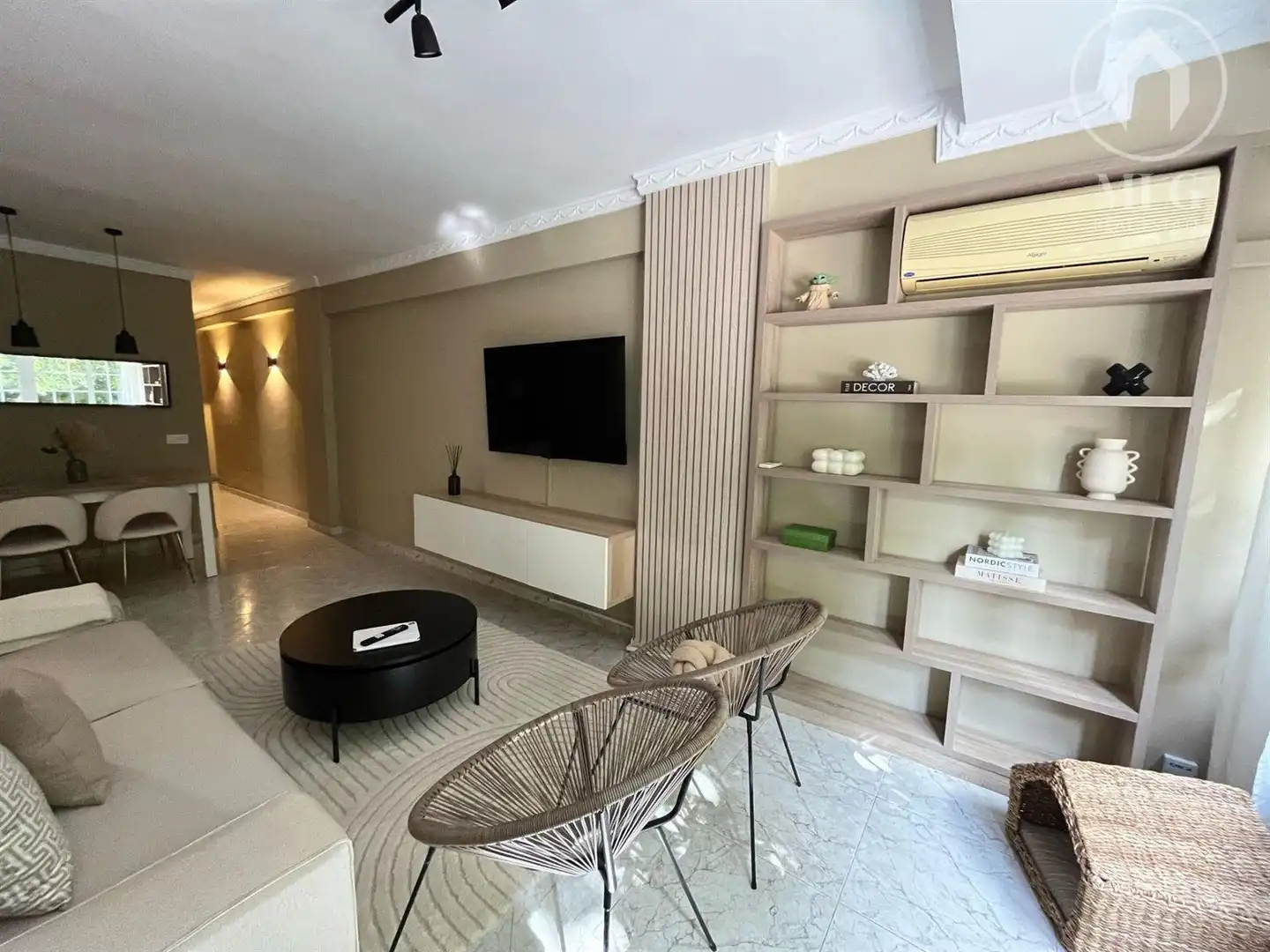 Sala de estar de Piso en venta en Málaga con Aire acondicionado y Amueblado