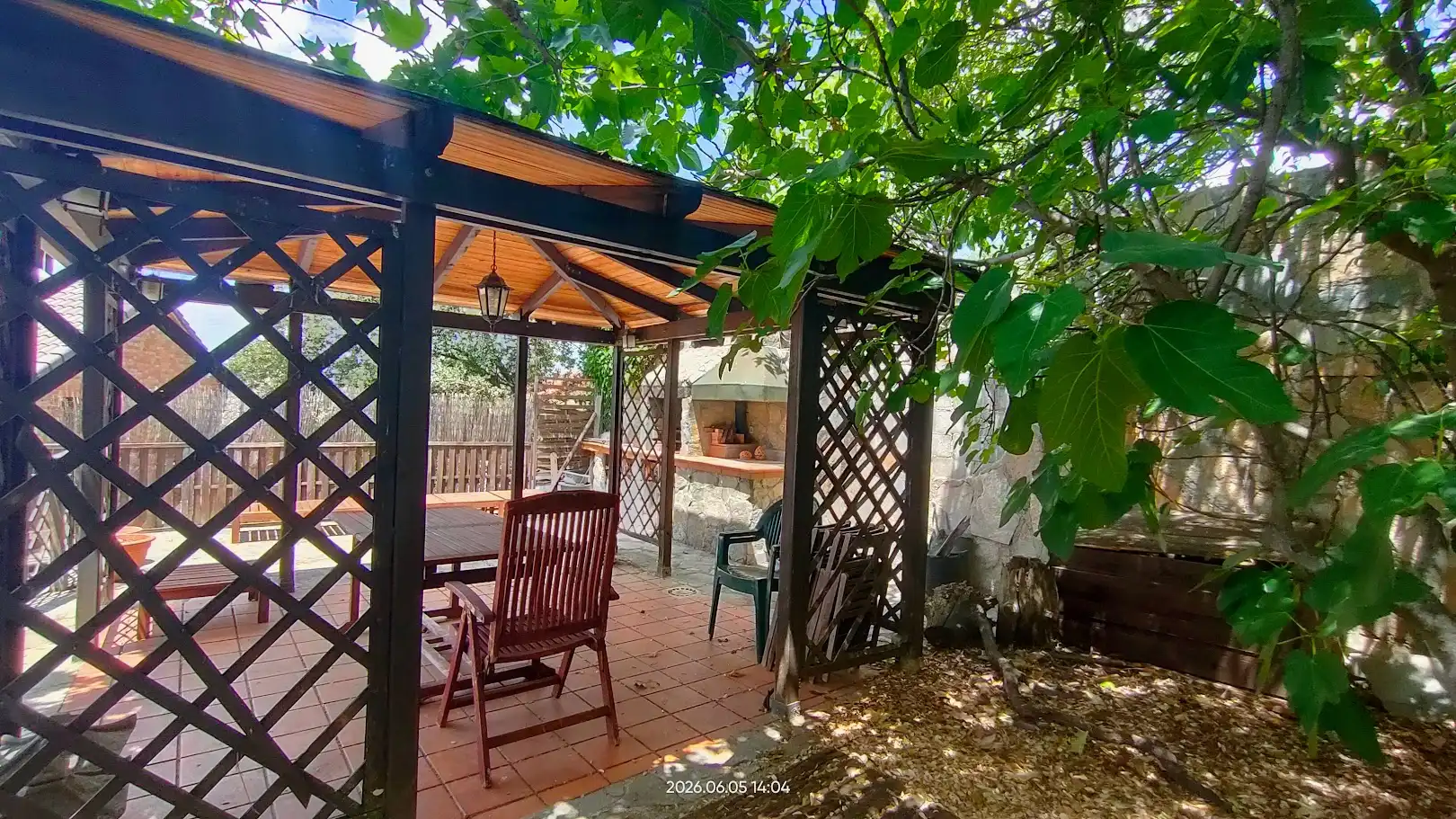 Terrassa de Casa o xalet en venda en El Casar amb Calefacció, Jardí privat i Terrassa