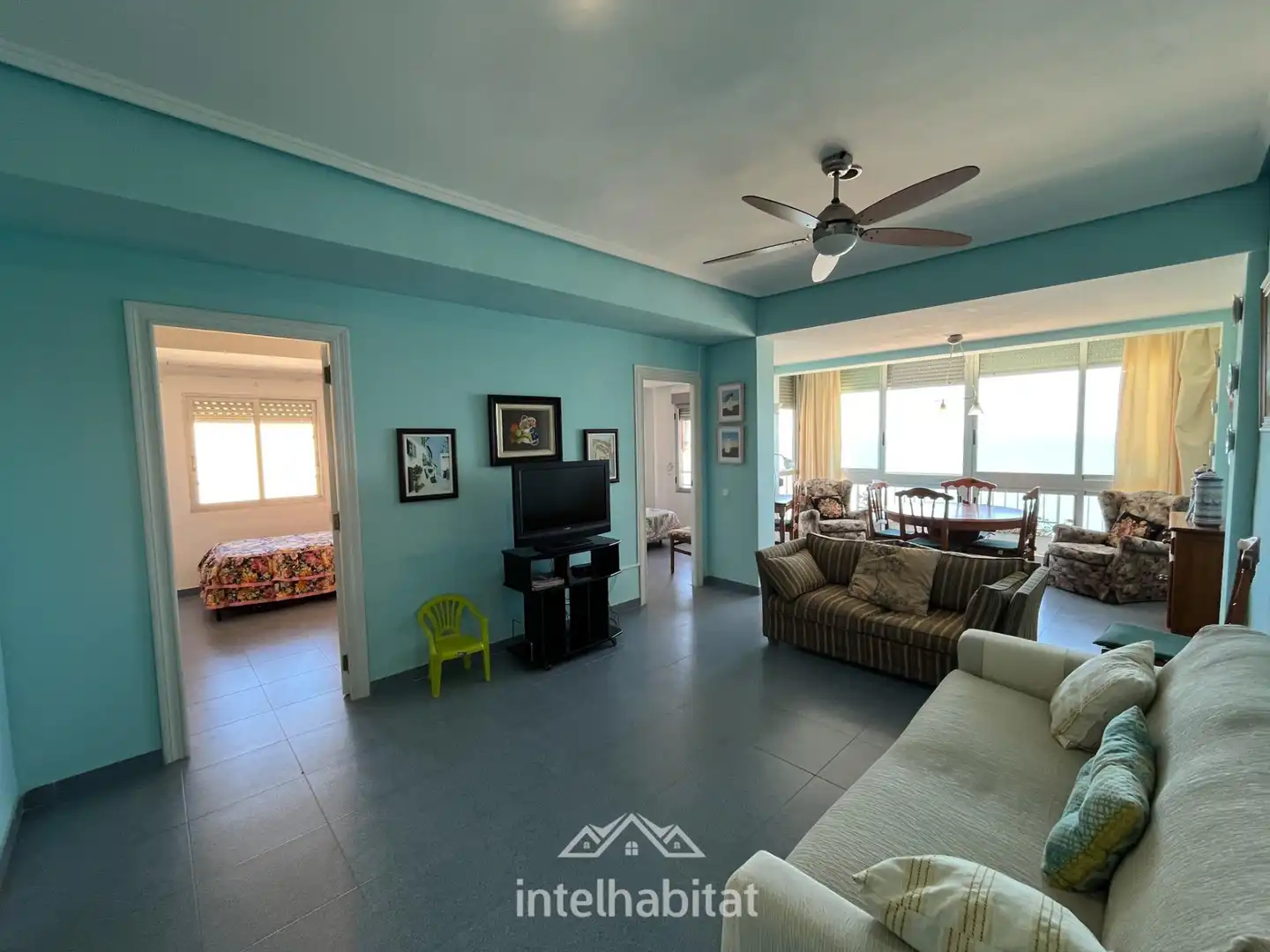 Living room of Apartments for rent in Cullera  with Furnished