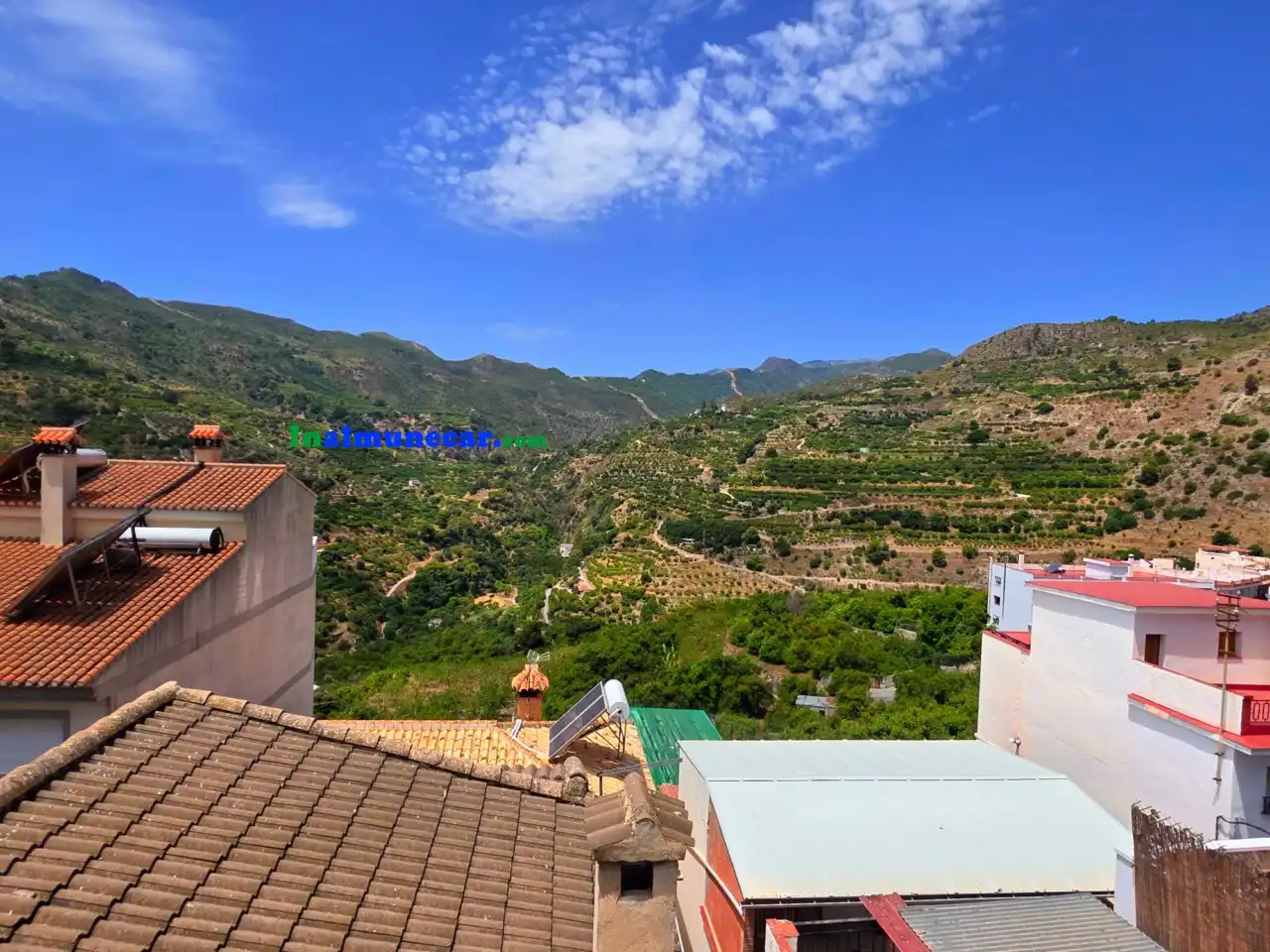 Vista exterior de Finca rústica en venta en Otívar con Terraza