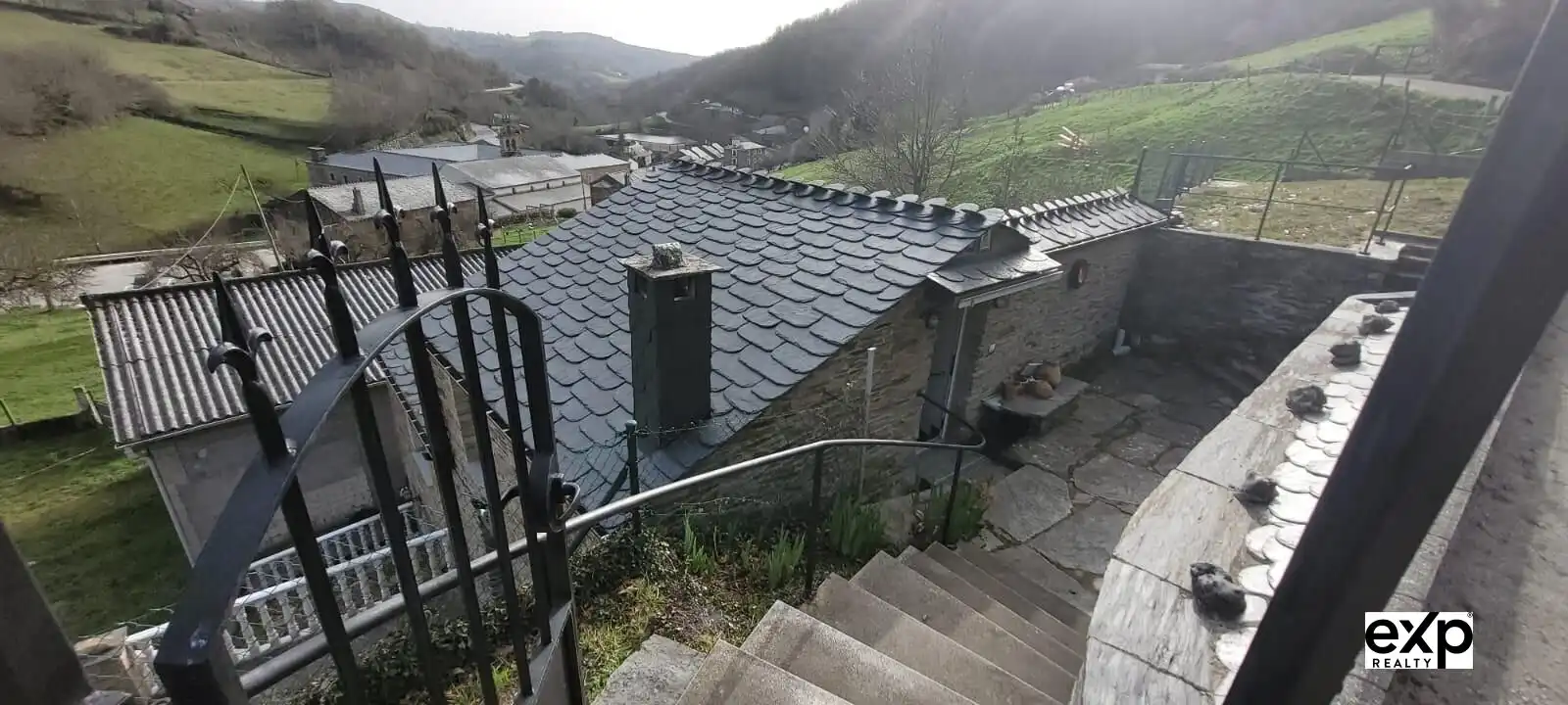 Vista exterior de Casa o chalet en venta en Villanueva de Oscos con Calefacción, Jardín privado y Terraza
