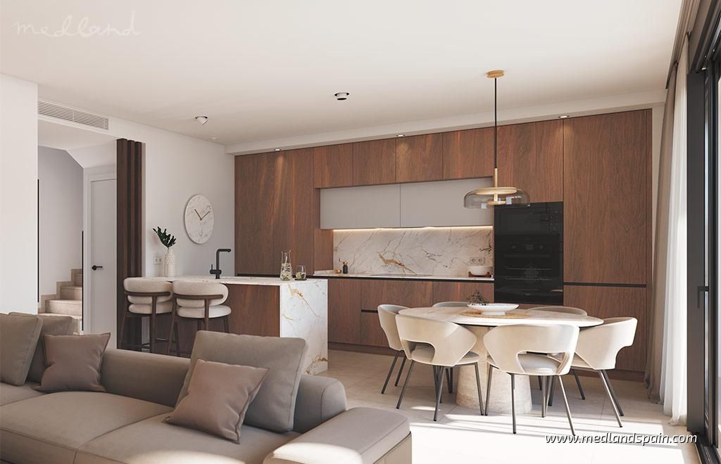 Cocina de Casa o chalet en venta en San Javier con Terraza