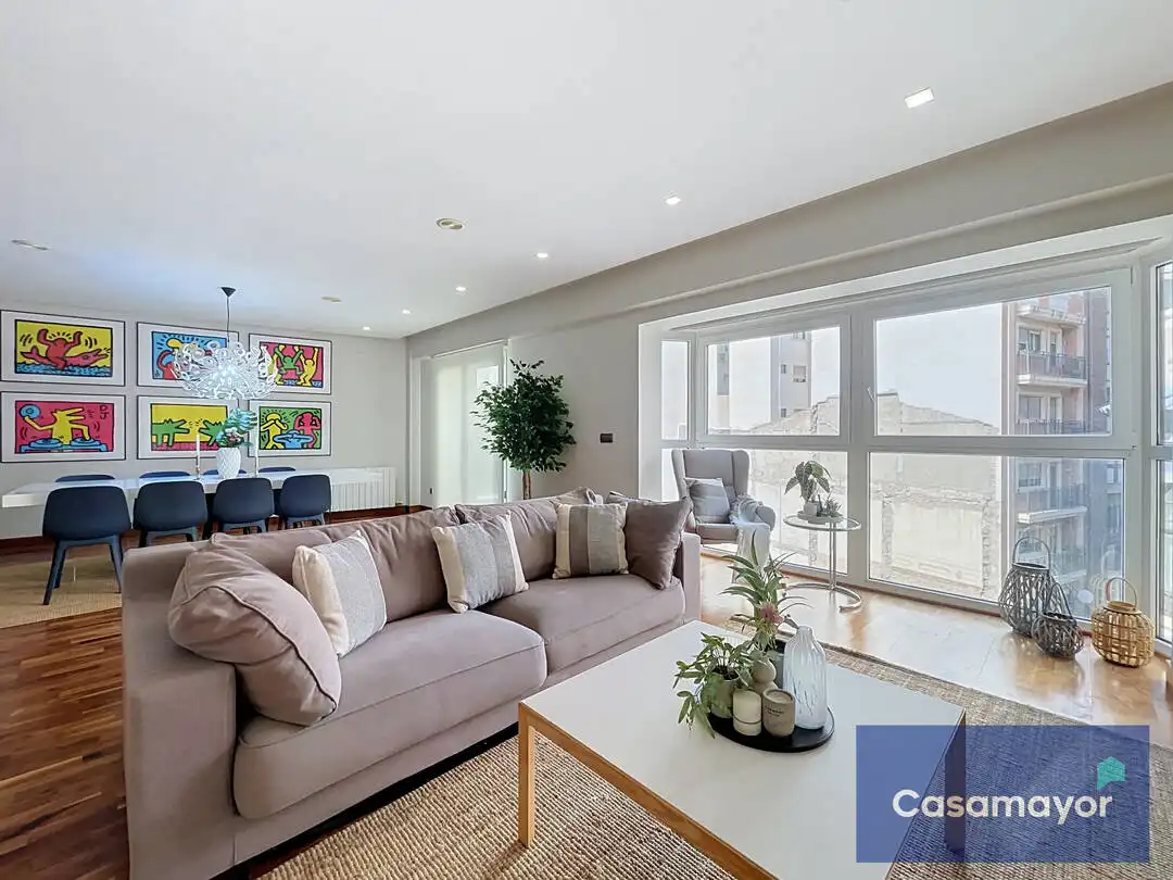 Sala de estar de Piso en venta en Alicante / Alacant con Aire acondicionado, Calefacción y Trastero