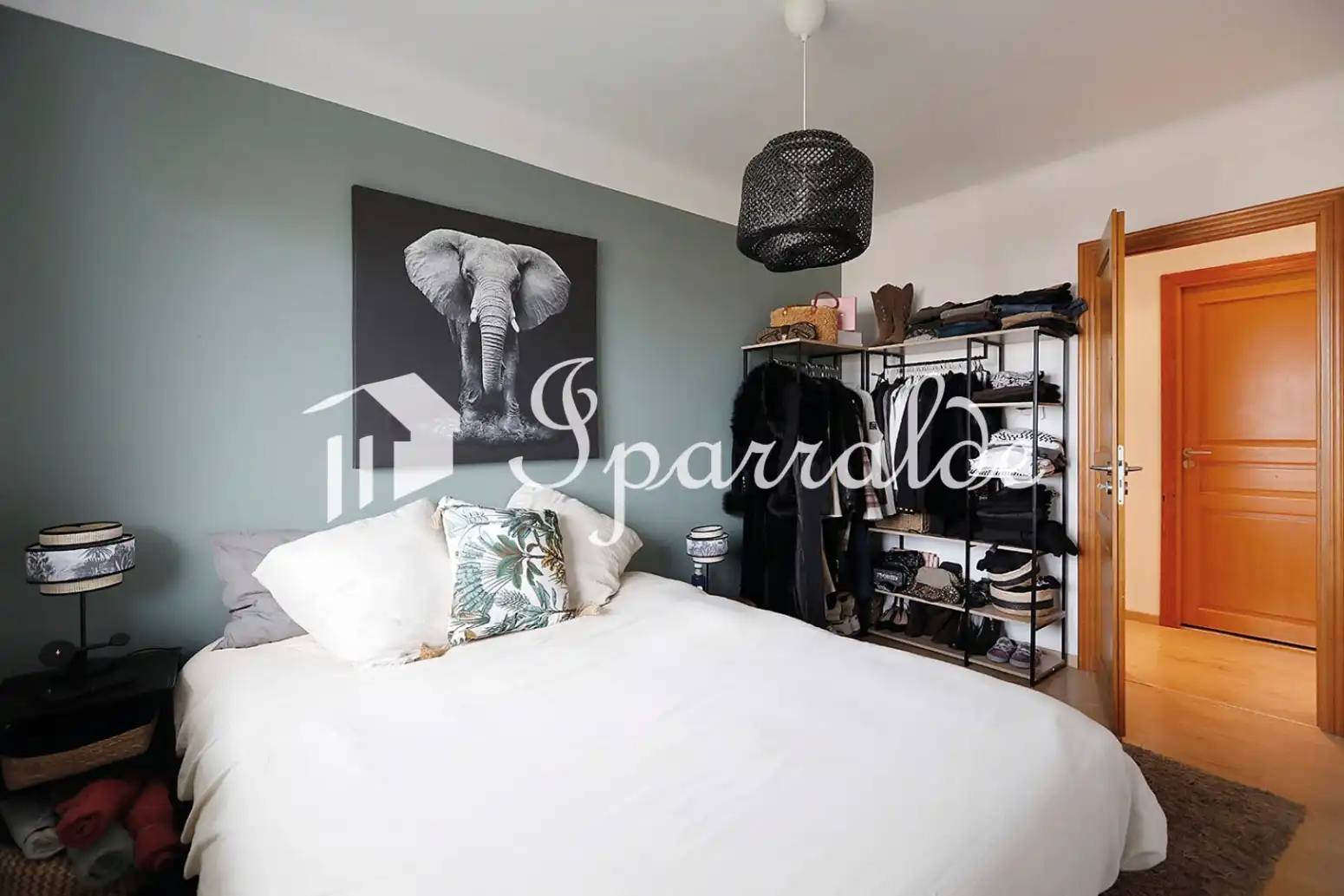 Bedroom of Flat for sale in Hendaye  with Heating, Parquet flooring and Balcony
