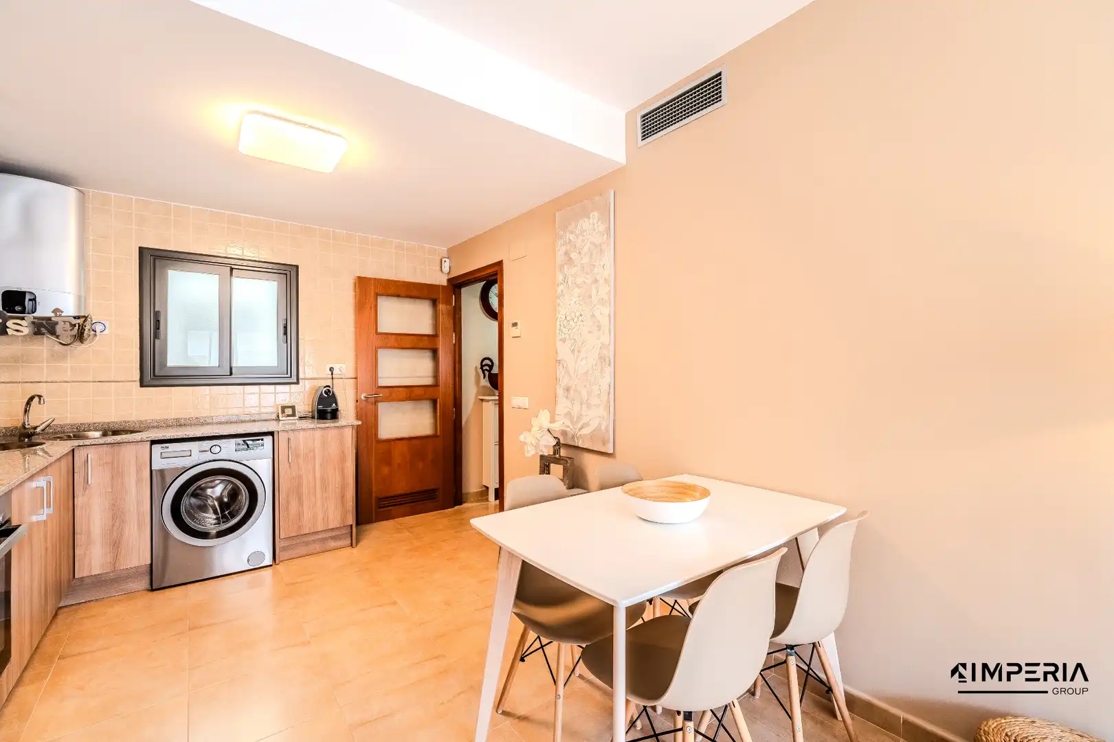 Cocina de Apartamento en venta en L'Ampolla con Aire acondicionado, Calefacción y Terraza