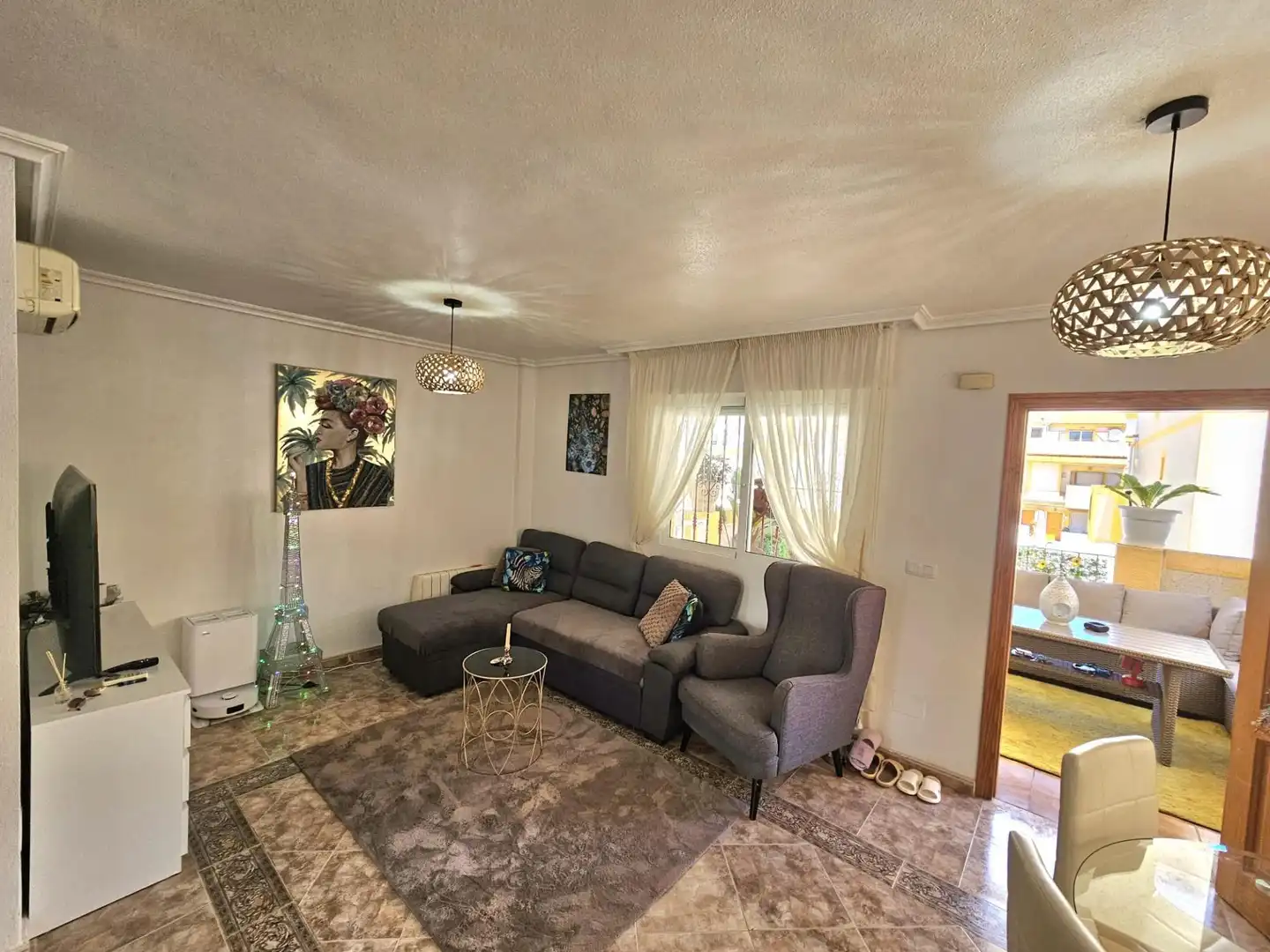 Living room of Detached homes for sale in Orihuela  with Air Conditioner, Terrace and Community pool