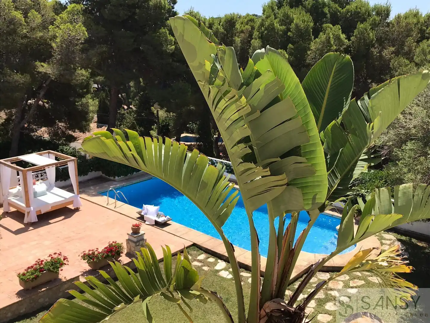 Swimming pool of Houses for sale in Jávea / Xàbia  with Air Conditioner, Heating and Storage room