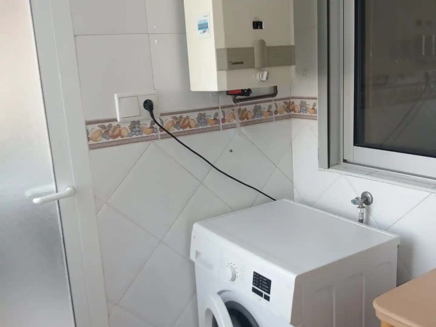 Badezimmer von Wohnung zur Miete in Murcia mit Klimaanlage, Heizung und Möbliert