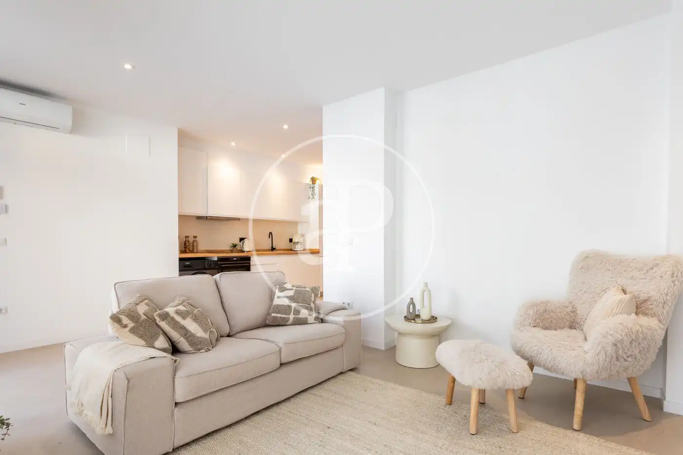 Sala de estar de Piso en venta en  Valencia Capital con Aire acondicionado, Calefacción y Amueblado