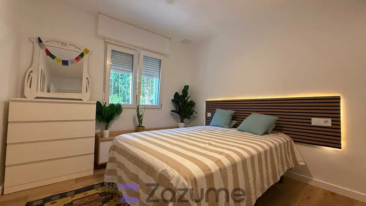 Bedroom of Flat for rent in Murcia  with Terrace, Furnished and Oven