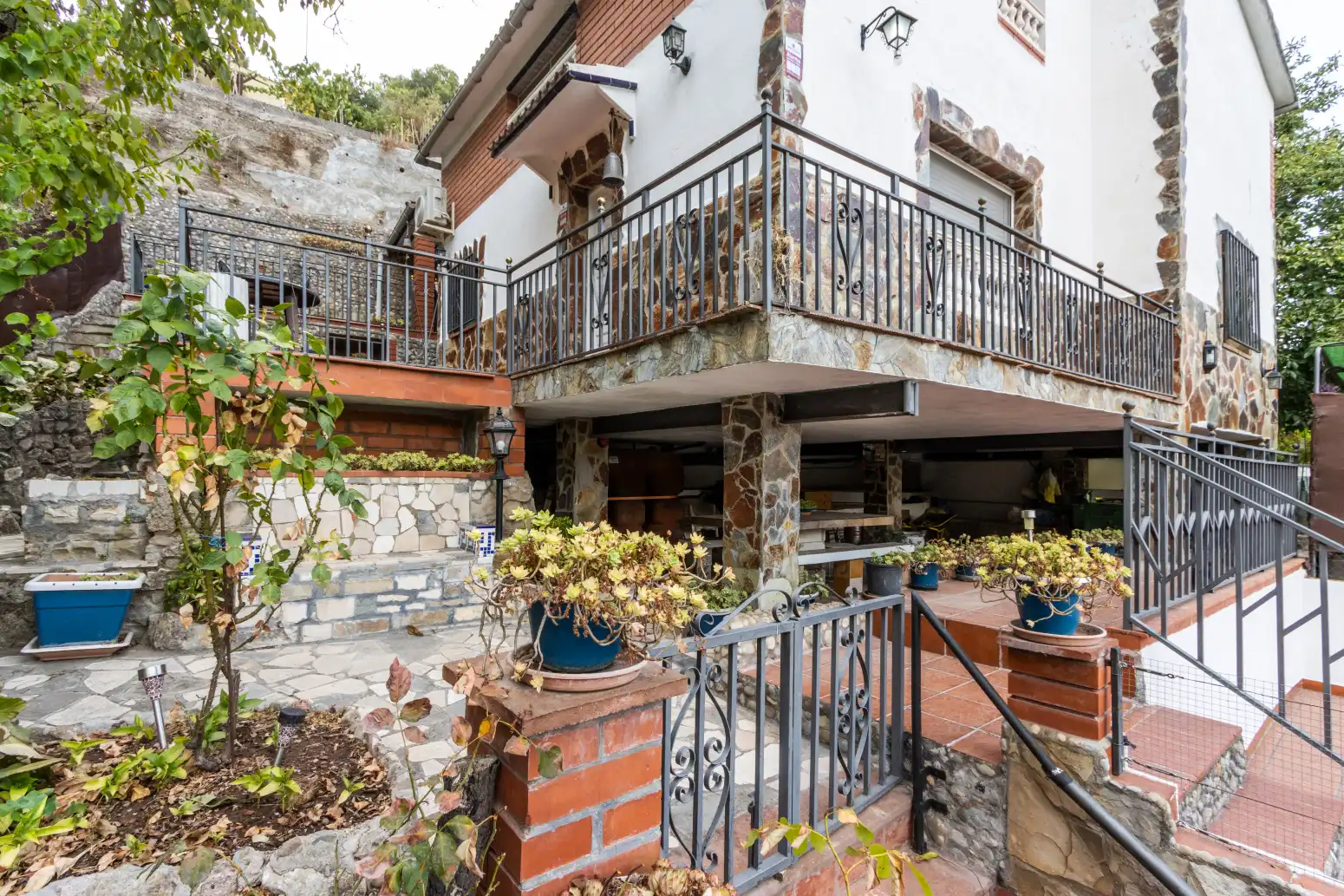 Terraza de Casa o chalet en venta en Vacarisses con Calefacción, Jardín privado y Terraza