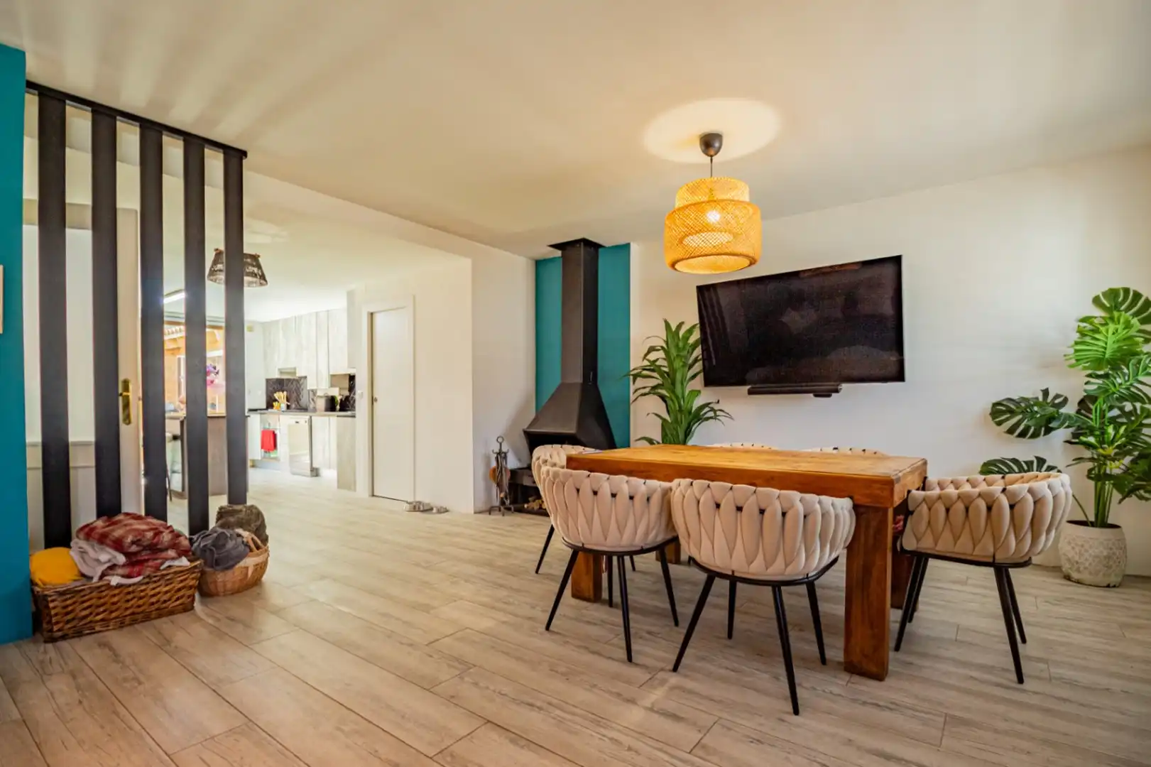 Comedor de Casa o chalet de alquiler en L'Alfàs del Pi con Aire acondicionado, Calefacción y Jardín privado