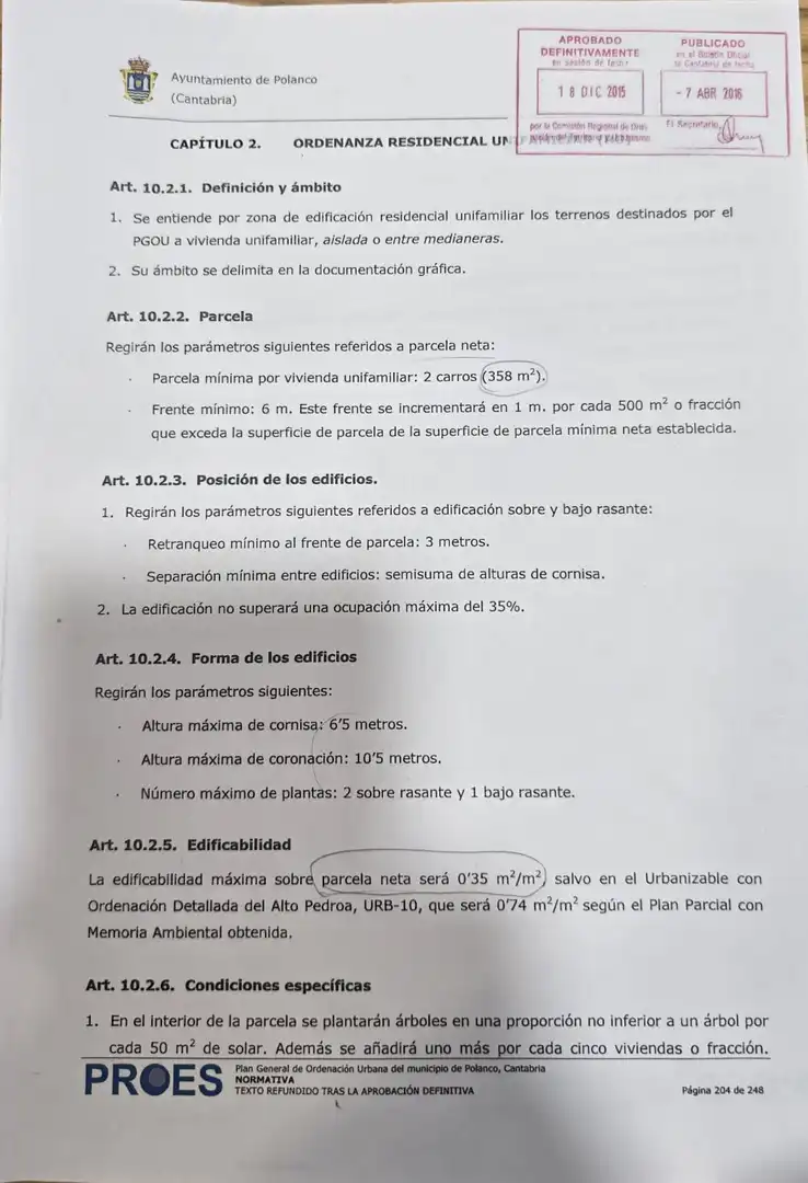 Lands and plots for sale in Polanco - BO EL RIEGO 4, imagen 14