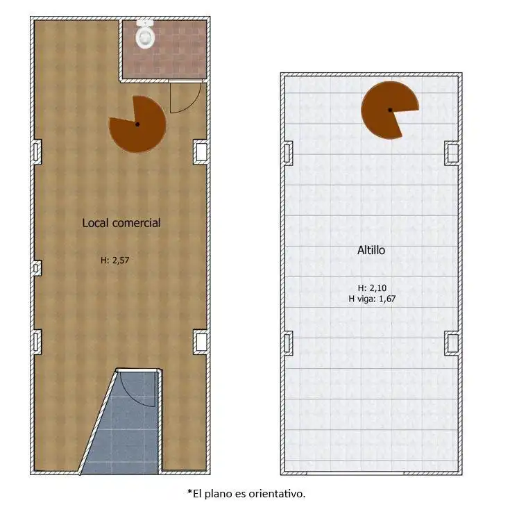 Business premises to rent in Centro - Mendibil - Santiago, imagen 17