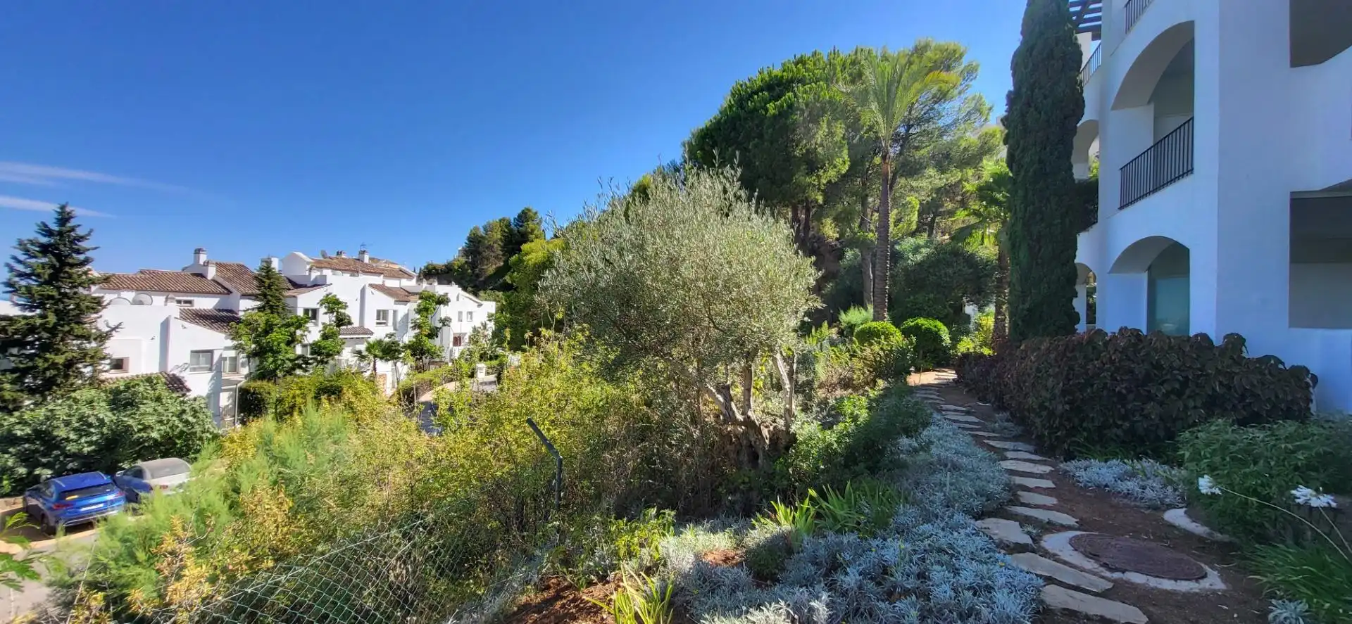 Garden of Apartments for rent in Benahavís  with Air Conditioner, Heating and Private garden