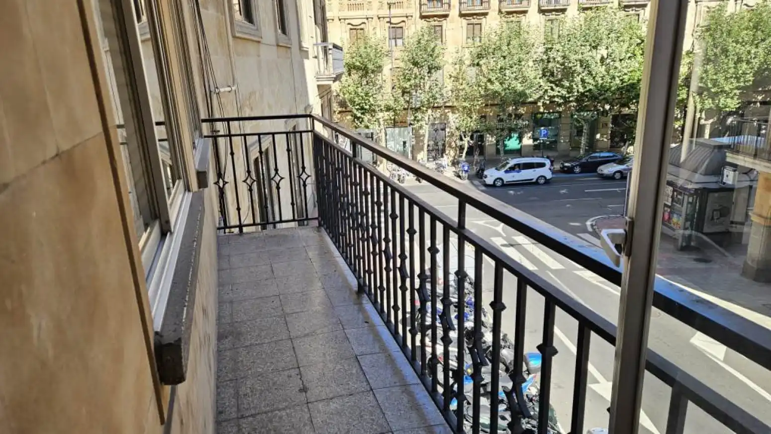 Terraza de Piso de alquiler en Salamanca con Calefacción, Parquet y Terraza