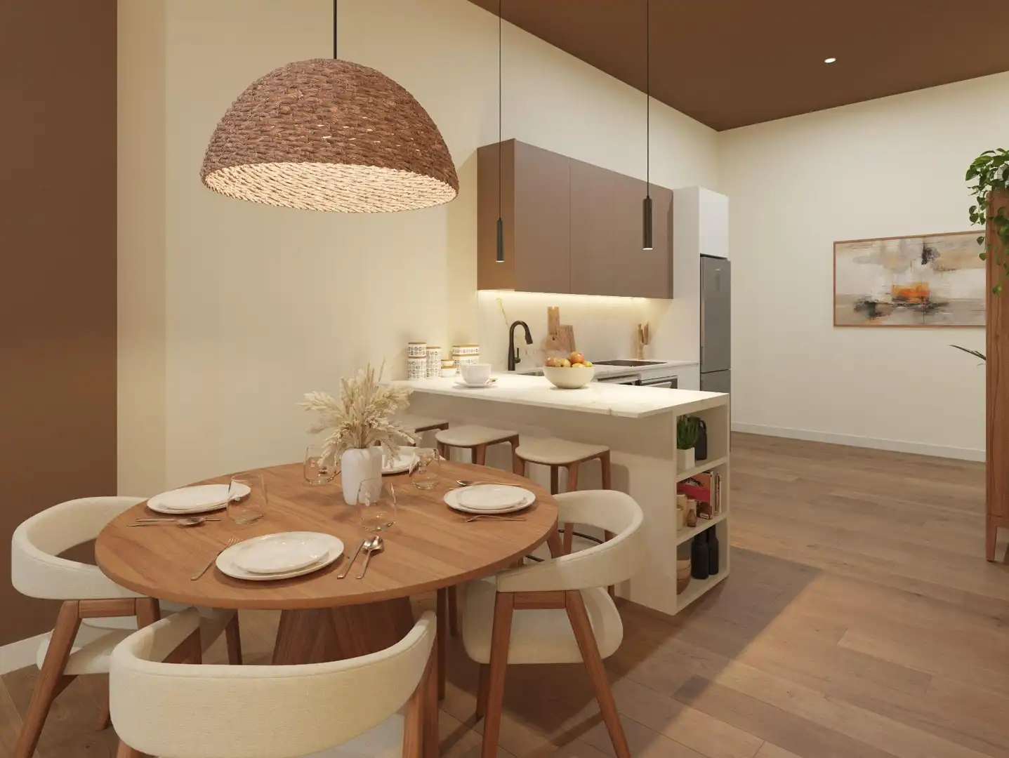Küche von Wohnung zur Miete in Alicante / Alacant mit Klimaanlage