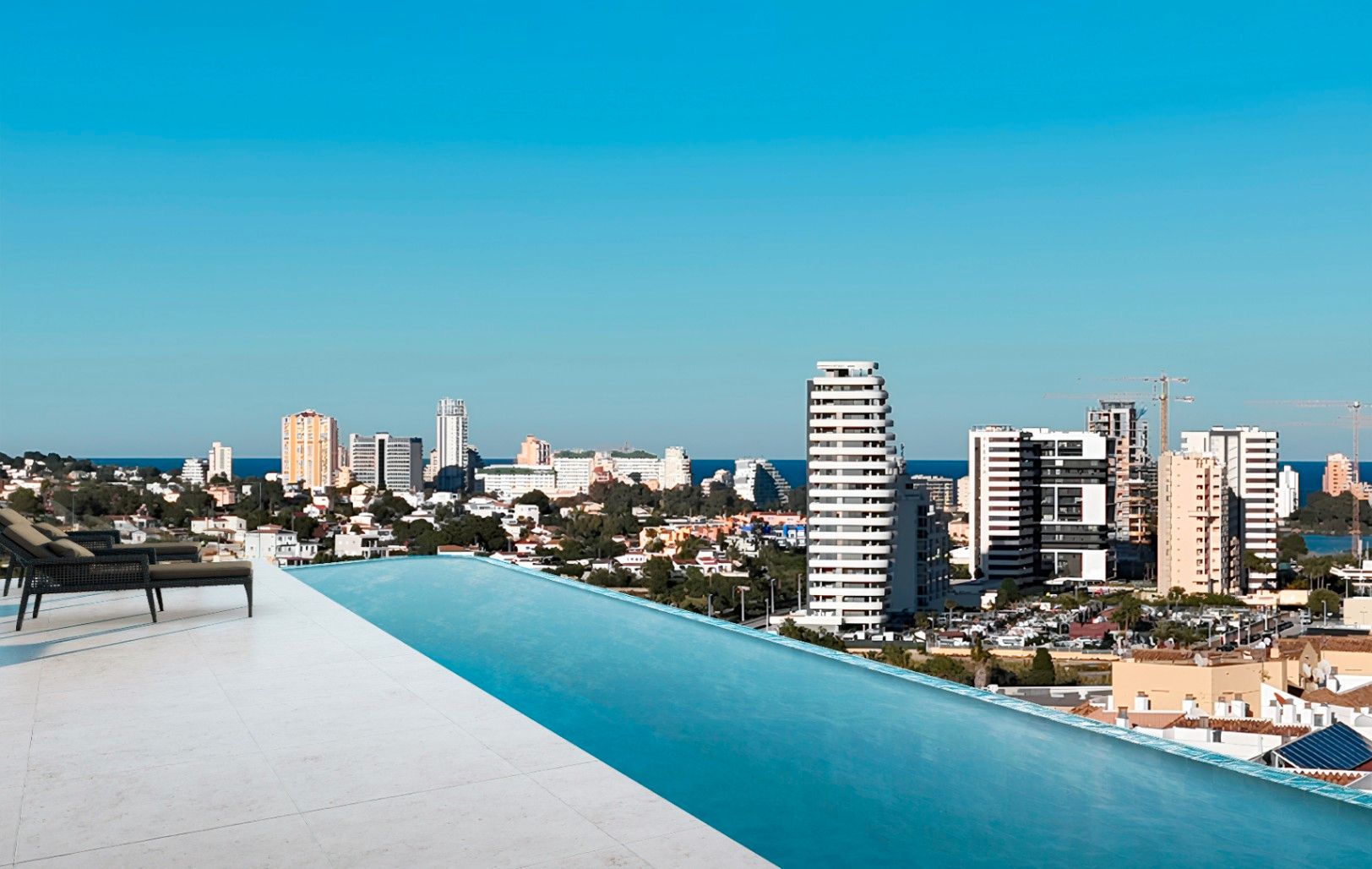 Piscina de Àtic en venda en Calpe / Calp