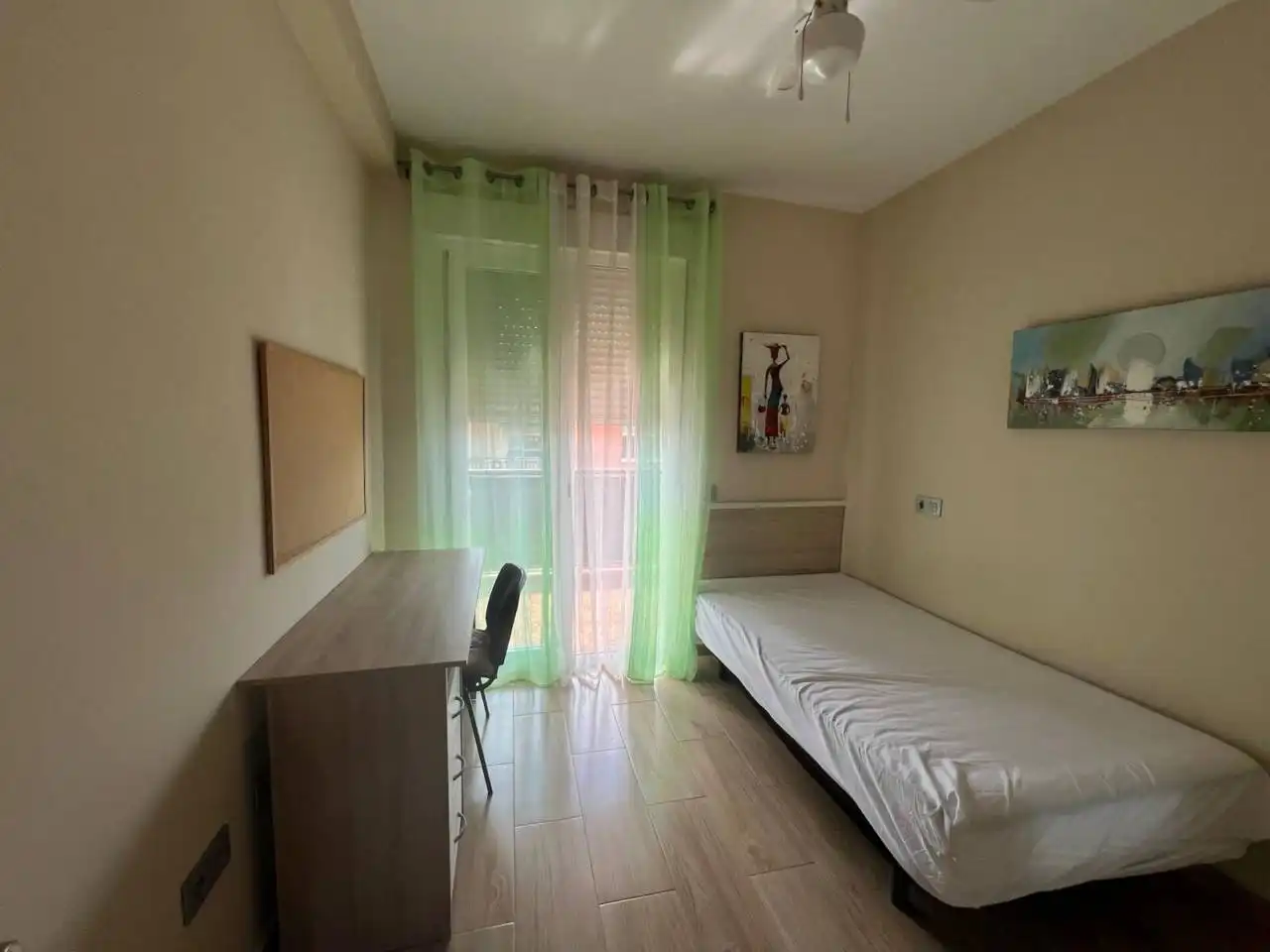 Bedroom of Flat for rent in Toledo  with Air Conditioner, Heating and Terrace