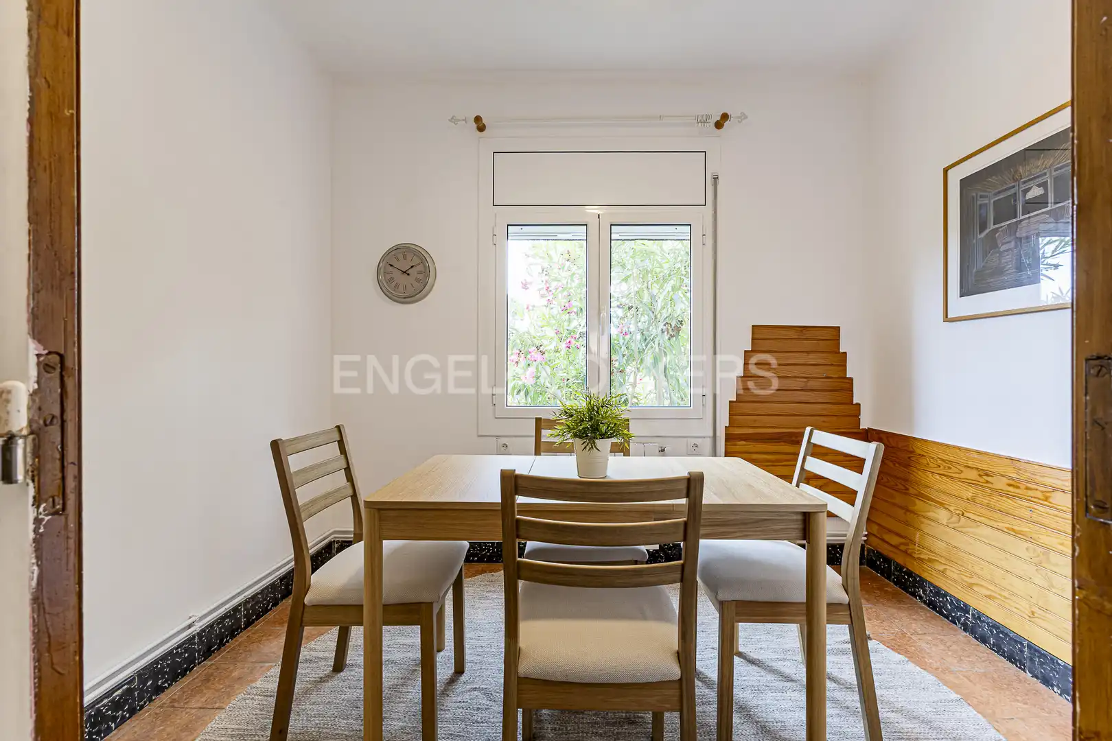 Dining room of Flat for rent in Castelldefels  with Air Conditioner, Heating and Private garden
