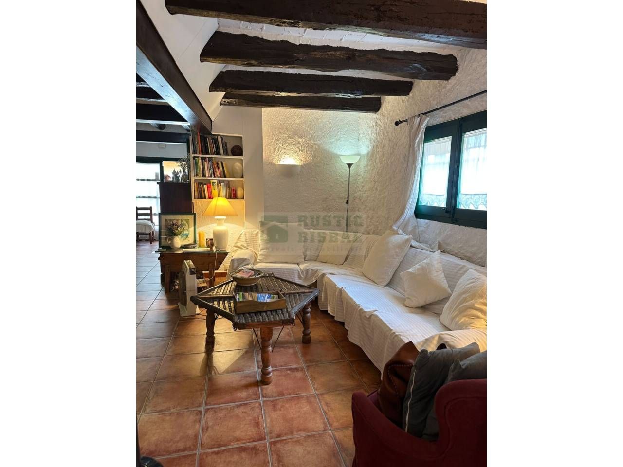 Sala d'estar de Finca rústica en venda en Bellcaire d'Empordà amb Aire condicionat i Calefacció