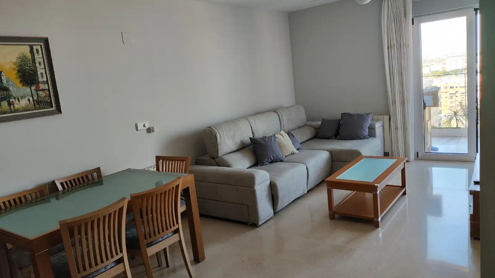 Living room of Apartments for rent in Valencia  with Air Conditioner, Furnished and Oven