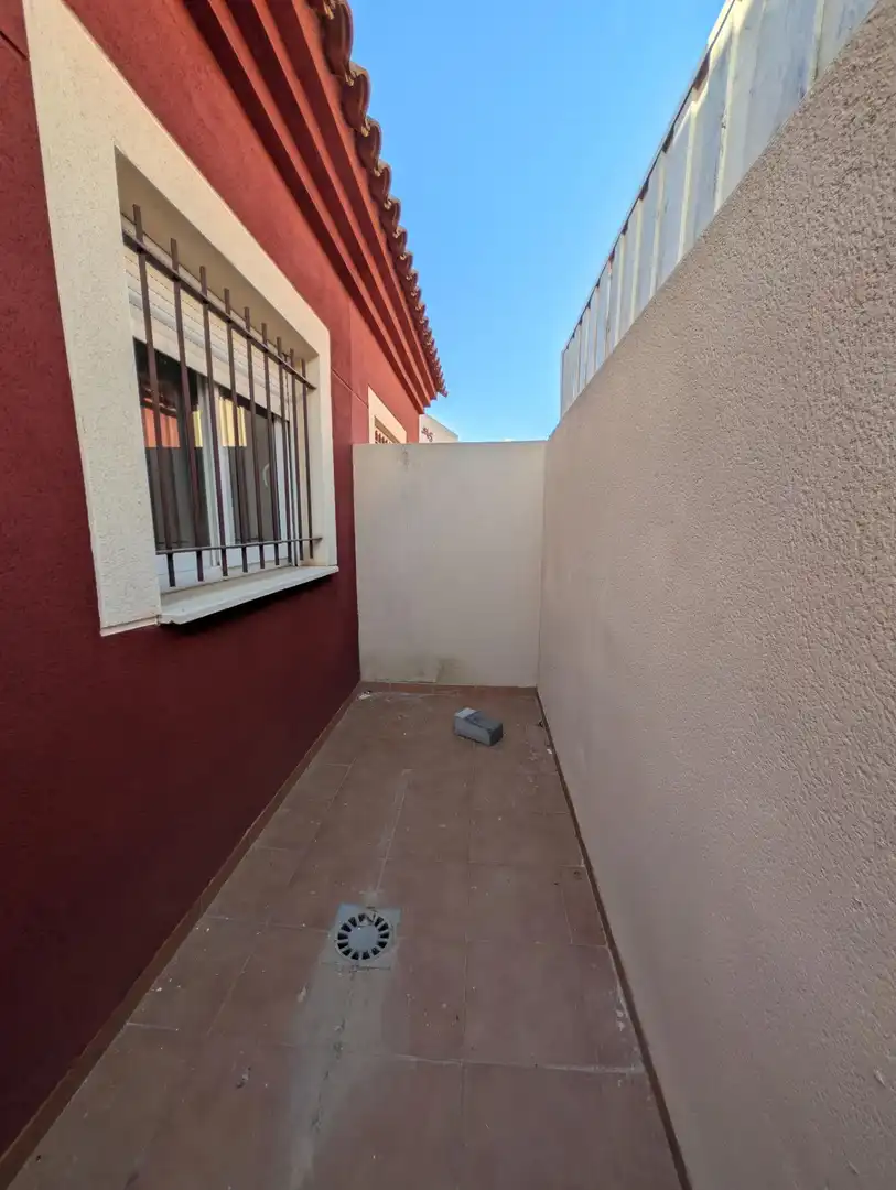 Terrassa de Casa adosada en venda en Mazarrón amb Aire condicionat, Jardí privat i Piscina comunitària