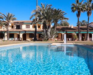 Swimming pool of Single-family semi-detached to rent in Dénia  with Air Conditioner, Terrace and Swimming Pool