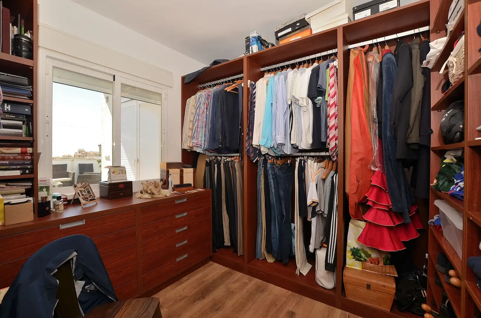 Bedroom of Attic for sale in Benalmádena  with Air Conditioner, Parquet flooring and Terrace