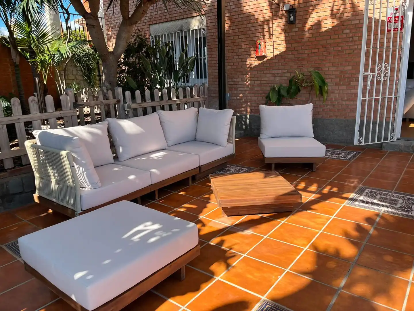 Terraza de Casa o chalet de alquiler en Málaga con Aire acondicionado, Jardín privado y Terraza