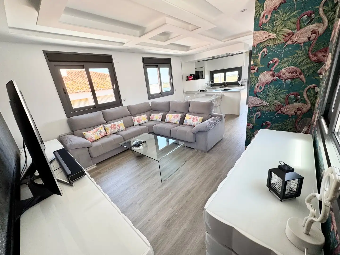 Living room of Attic for rent in Punta Umbría, Huelva