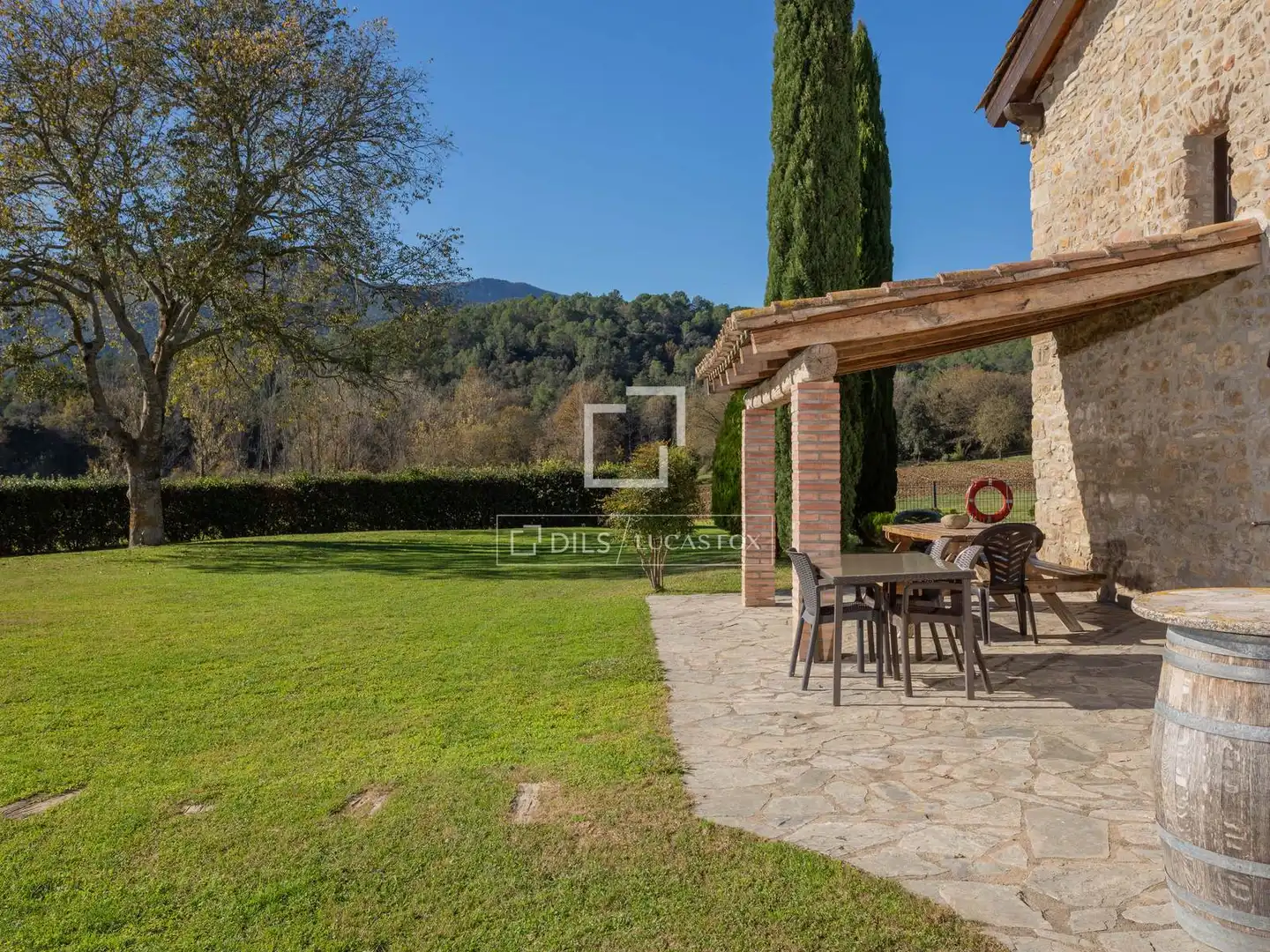 Jardín de Finca rústica en venta en Santa Pau con Jardín privado, Terraza y Trastero