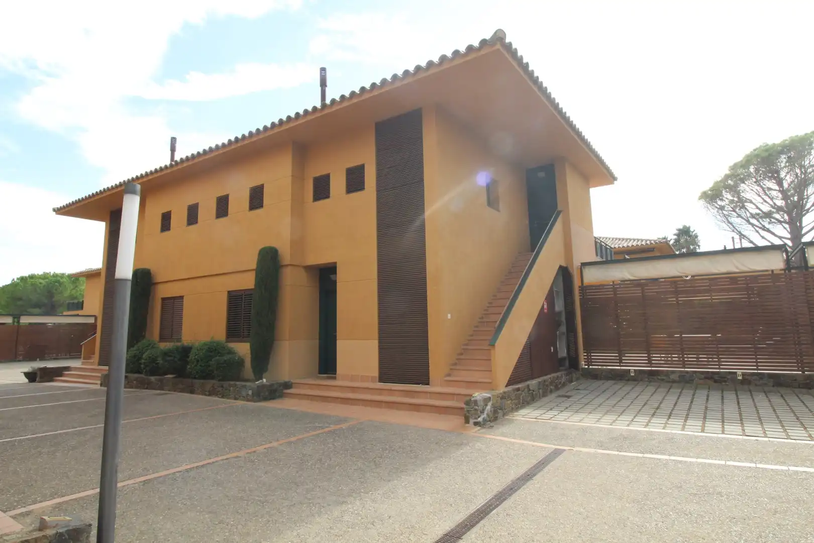 Exterior view of Flat for rent in Navata  with Heating, Terrace and Swimming Pool