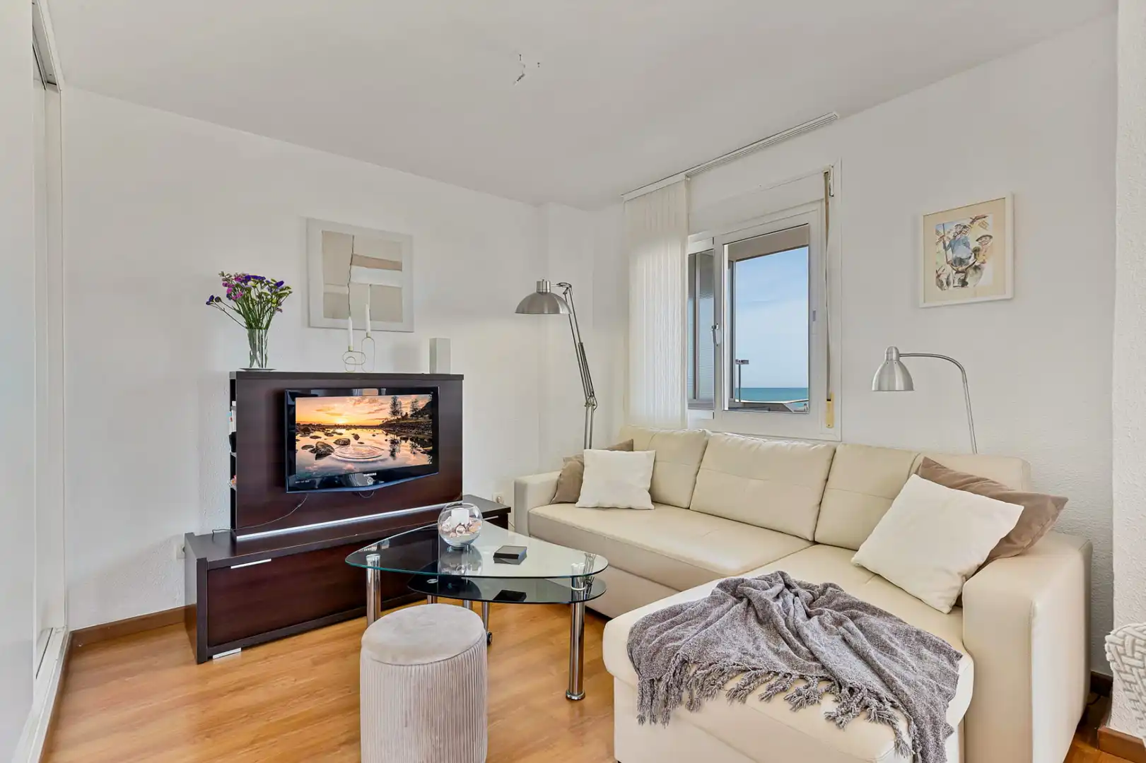 Living room of Apartments for sale in Fuengirola  with Terrace, Furnished and Internet