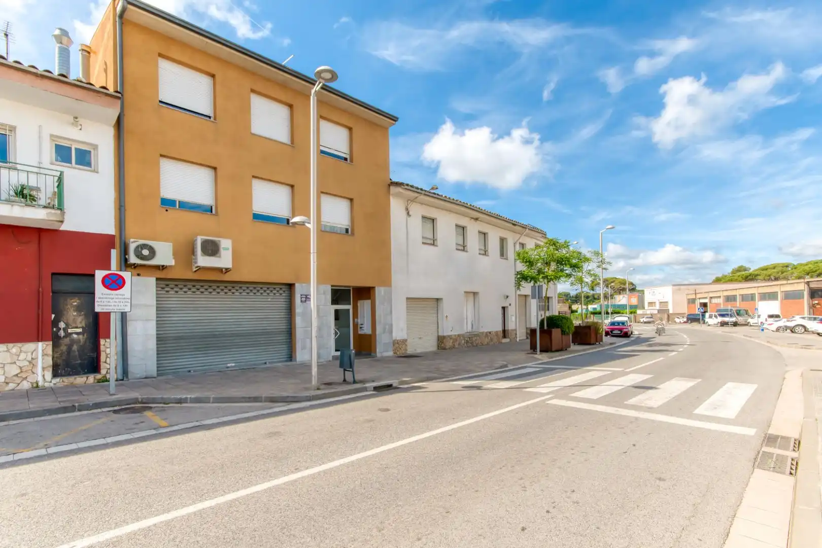 Vista exterior de Pis en venda en Caldes de Malavella amb Calefacció, Terrassa i Traster