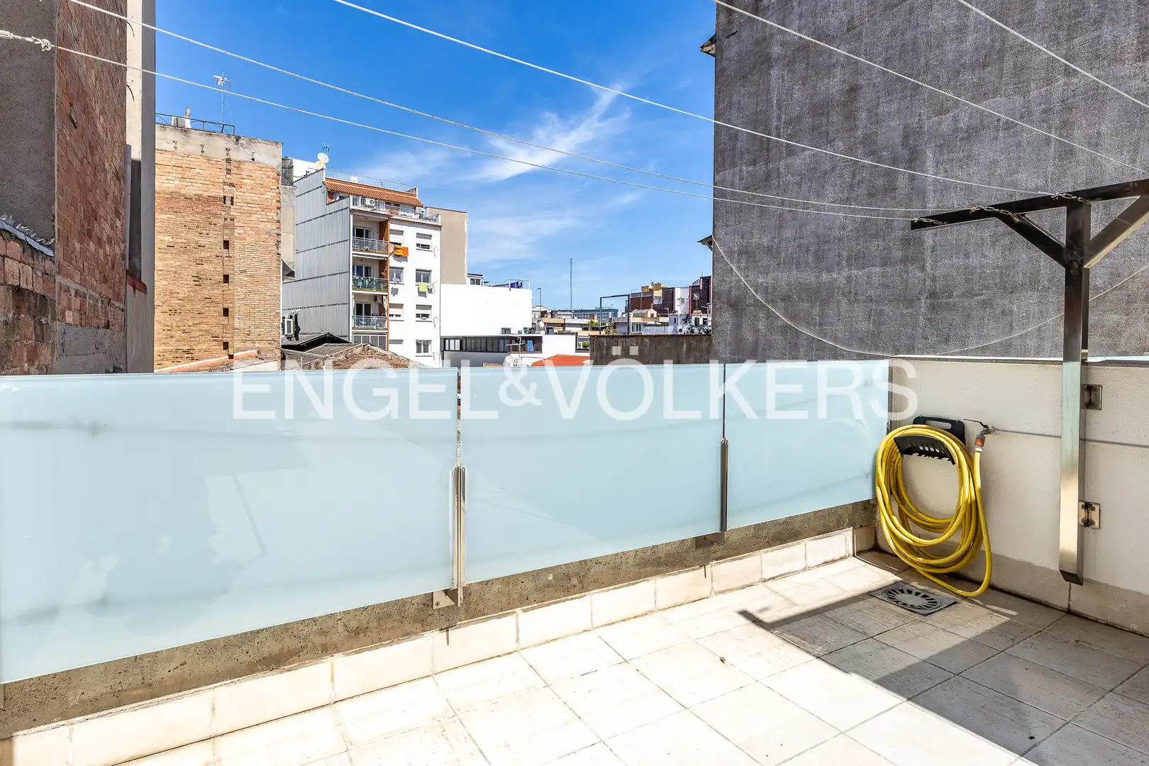 Terraza de Casa adosada en venta en Barcelona con Aire acondicionado, Calefacción y Parquet