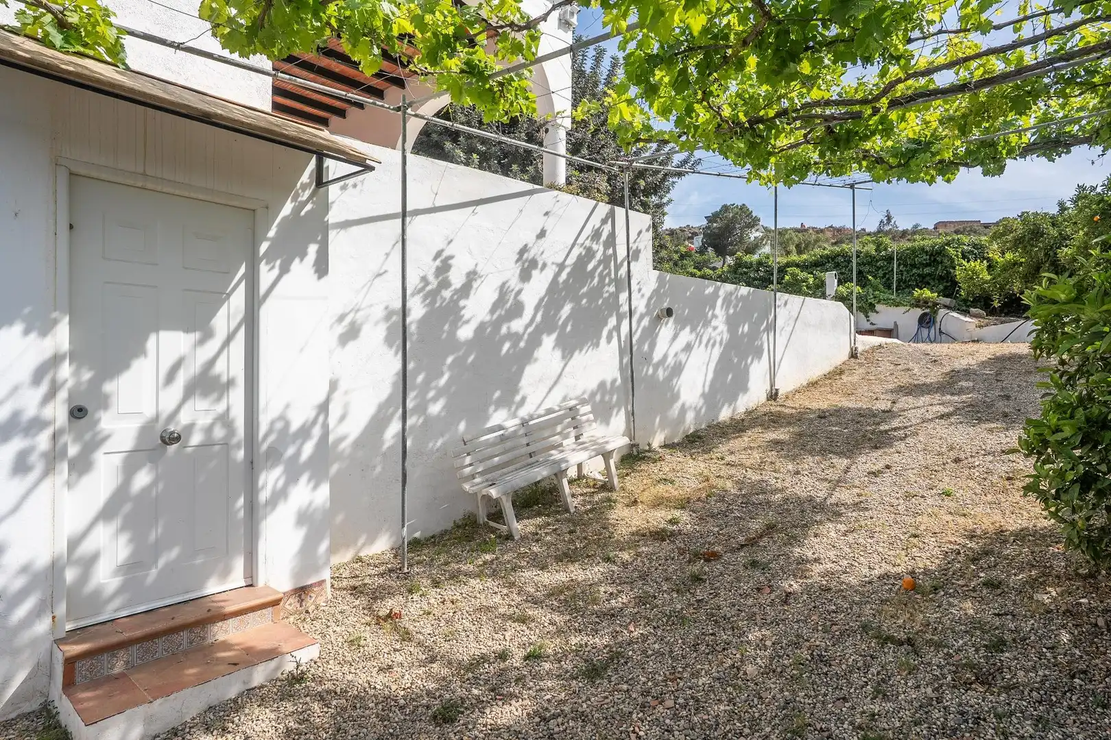 Vista exterior de Casa o chalet en venta en Alhama de Almería con Jardín privado y Terraza