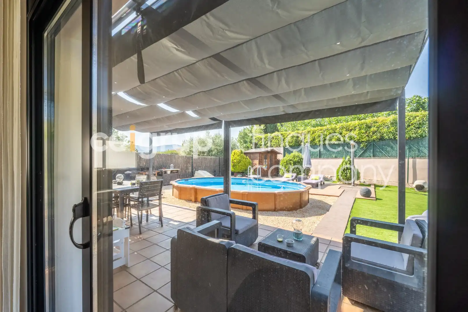 Chalet con piscina en venta en Sant Julià de Ramis, imagen 9