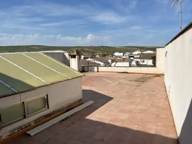 Vista exterior de Piso en venta en Villanueva de la Reina