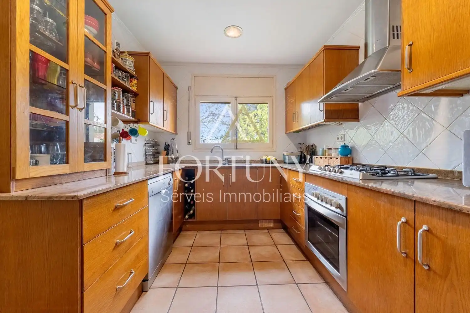 Cocina de Casa o chalet en venta en Alcover con Aire acondicionado y Piscina
