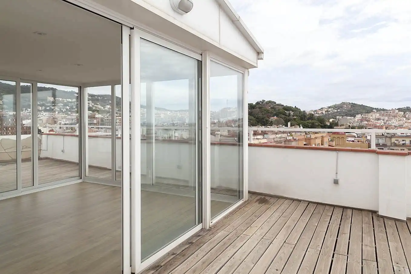 Terrasse von Wohnung zur Miete in Sarrià - Sant Gervasi