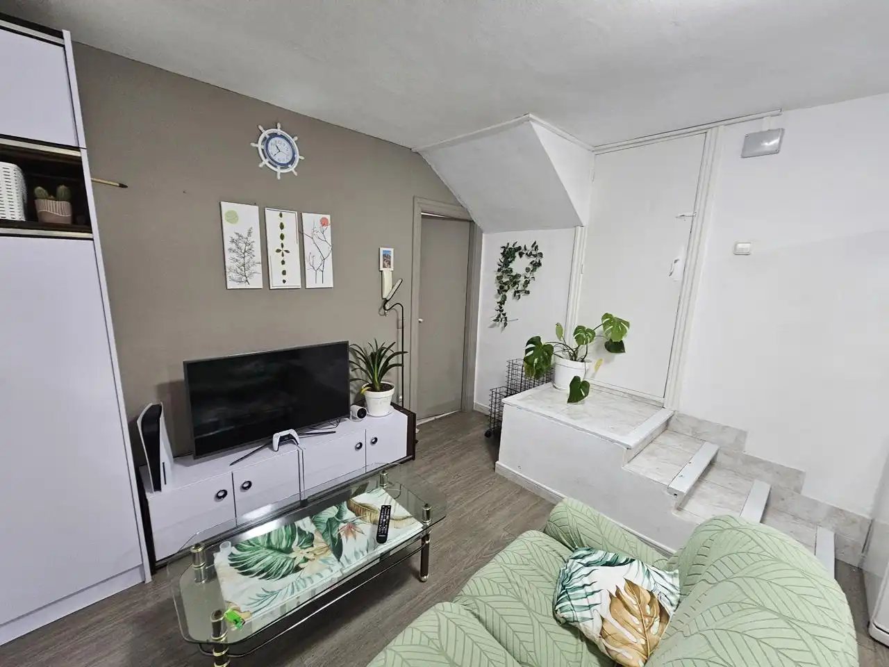 Sala de estar de Casa o chalet en venta en Estella / Lizarra con Aire acondicionado, Calefacción y Jardín privado